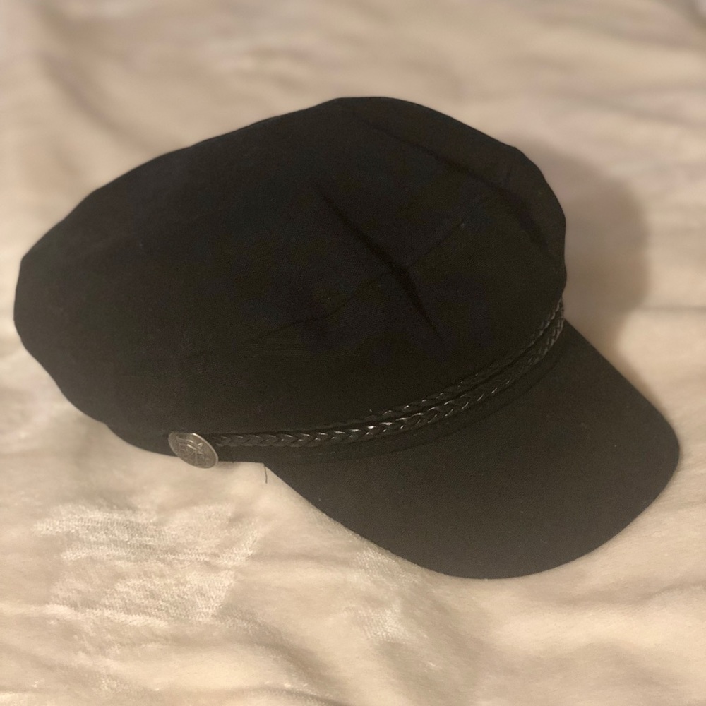 Black Cabby Hat